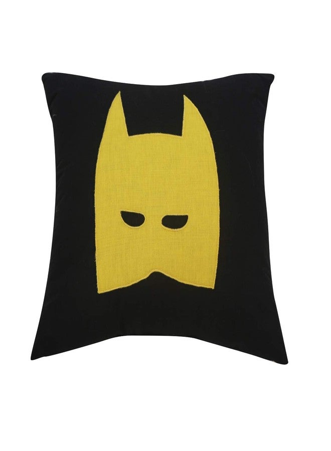 creative textiles Soft Plush Decorative Cushion Pillow Stuffed/Gift for Kids/for Birthday Gift for Home (Black with Yellow) - Image 3